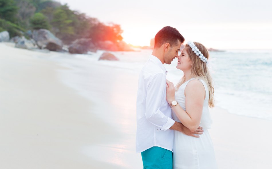 Pre-wedding na praia - Ensaio Pré Casamento